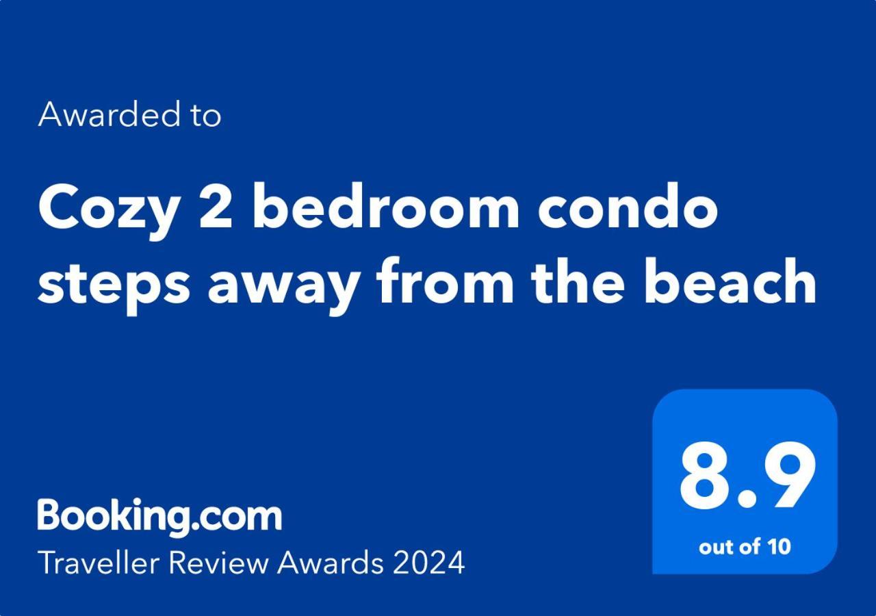 Cozy 2 Bedroom Condo Walking Distance From The Beach 维景湾畔 外观 照片